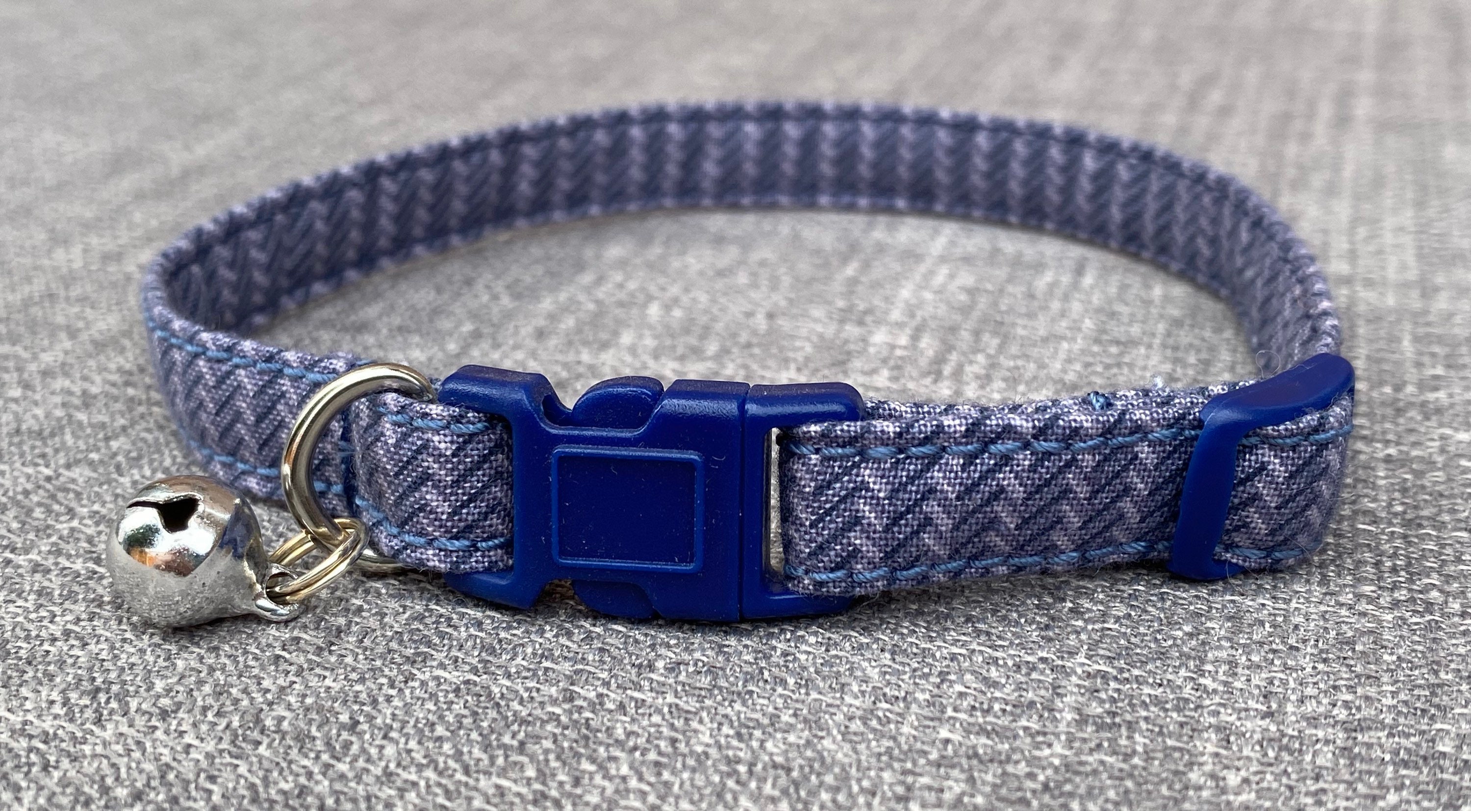 Smart Cat Collar Blue Cat Collar Kitten Collar Safety Etsy UK