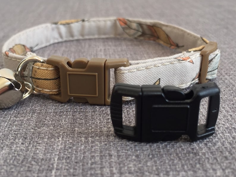 Cute Cat Collar Boy Collar Black Cat Collar Kitten Etsy