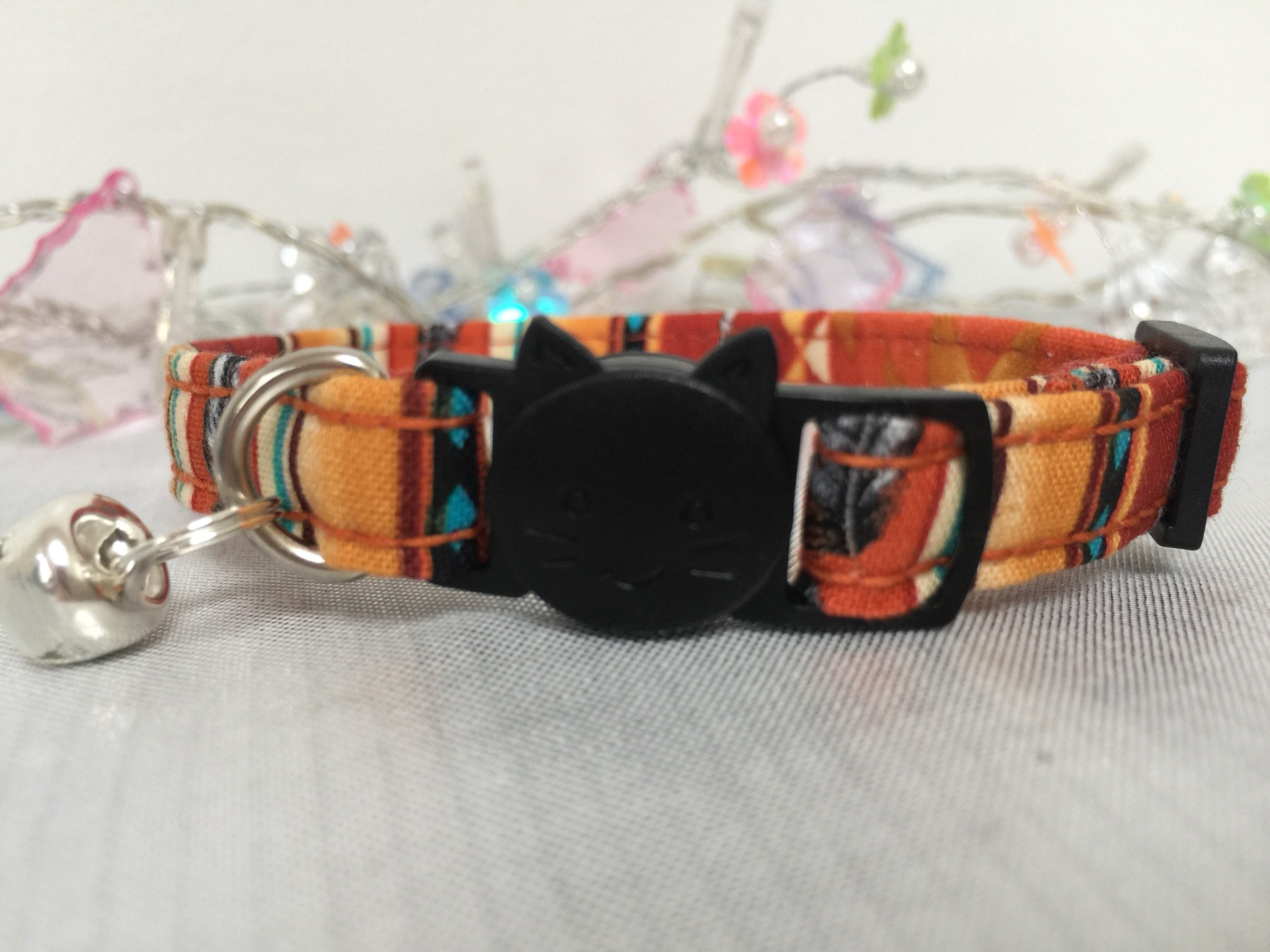 Cat Collar Girl Cat Collar Kitten Collar Safety Collar Etsy