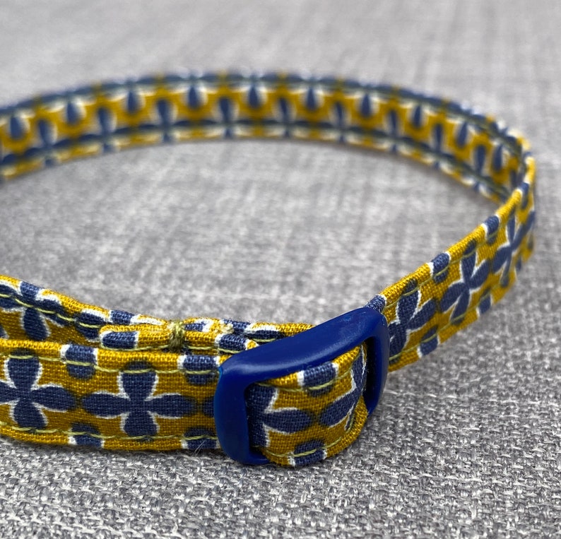 Boy Cat Collar Kitten Collar Green Collar Safety Collar Etsy UK