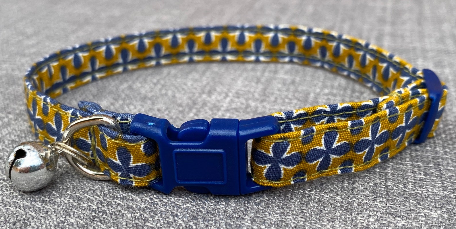 Boy Cat Collar Kitten Collar Green Collar Safety Collar Etsy UK