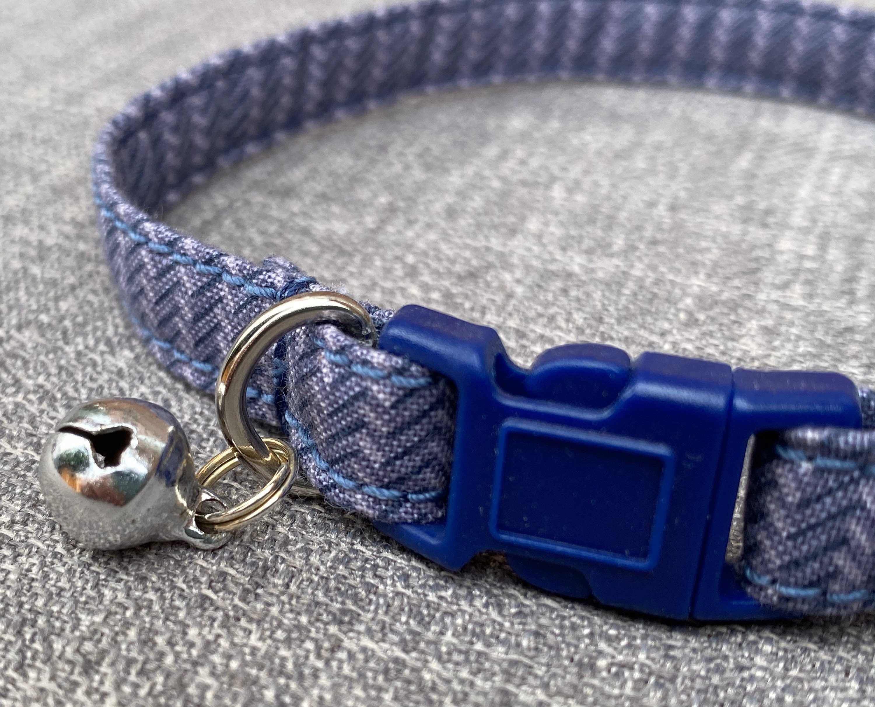 Smart Cat Collar Blue Cat Collar Kitten Collar Safety Etsy