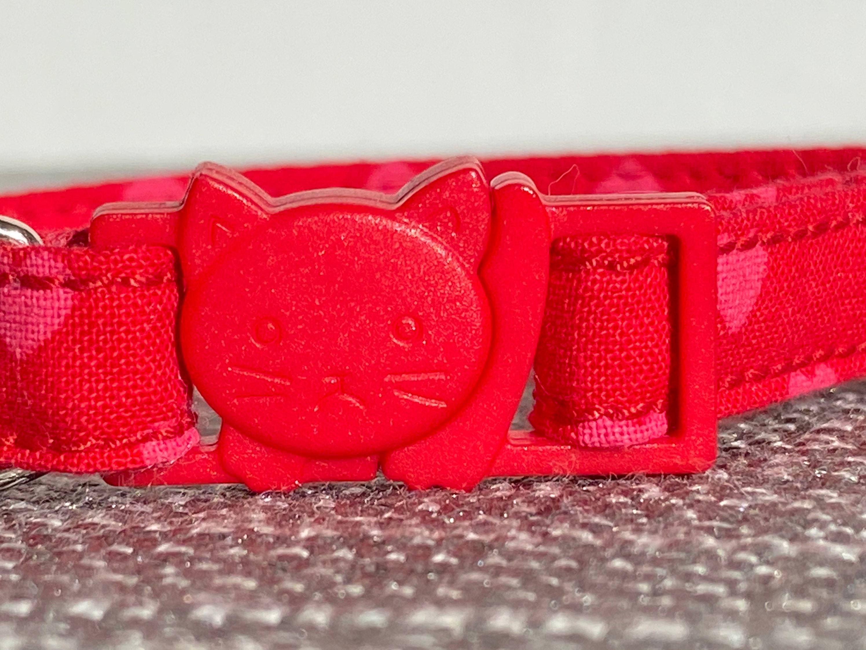 Valentine Cat Collar Heart Cat Collar Girl Cat Collar Etsy