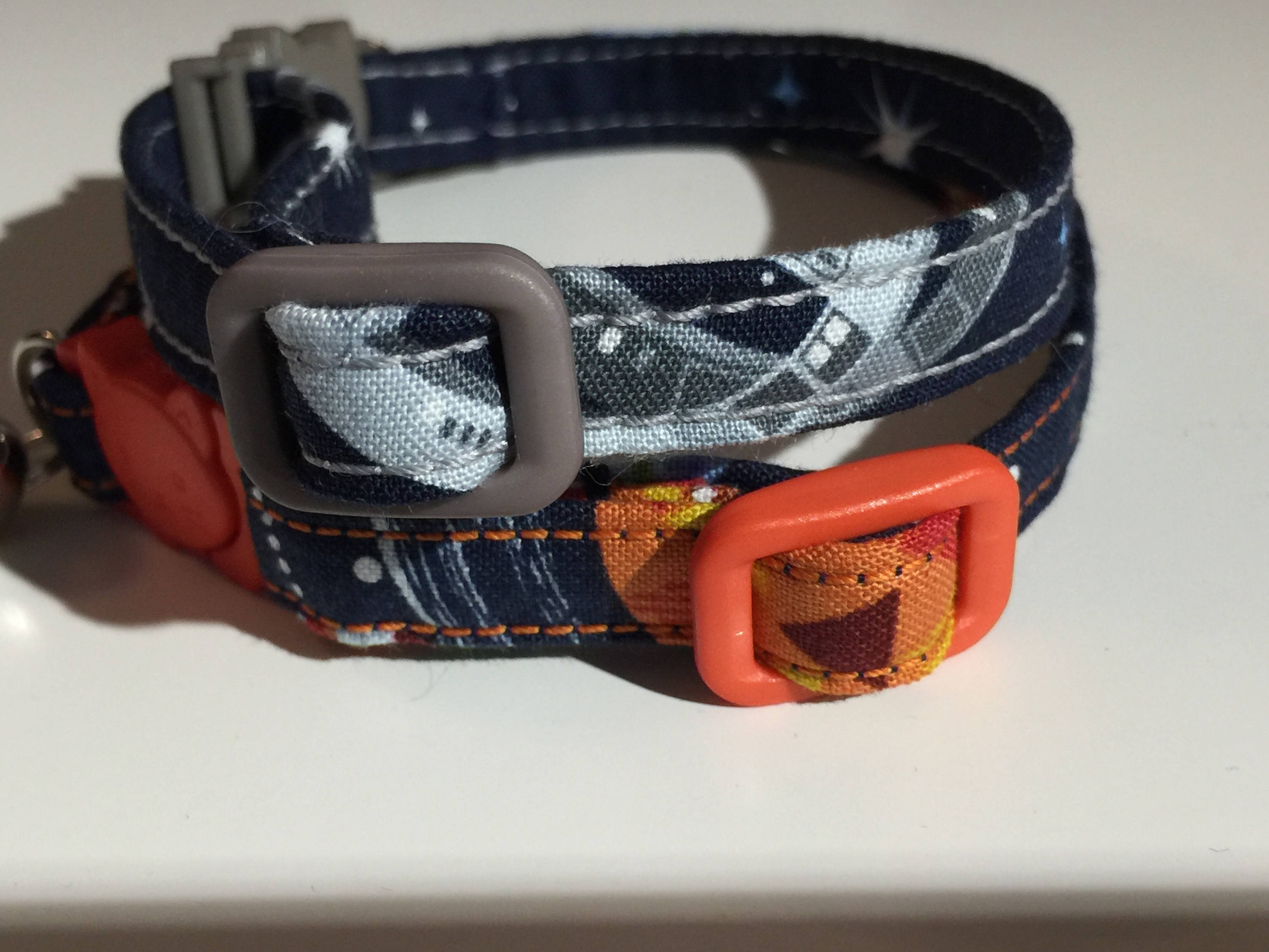 Boy Cat Collar Girl Cat Collar Kitten Collar Stars Moon Etsy