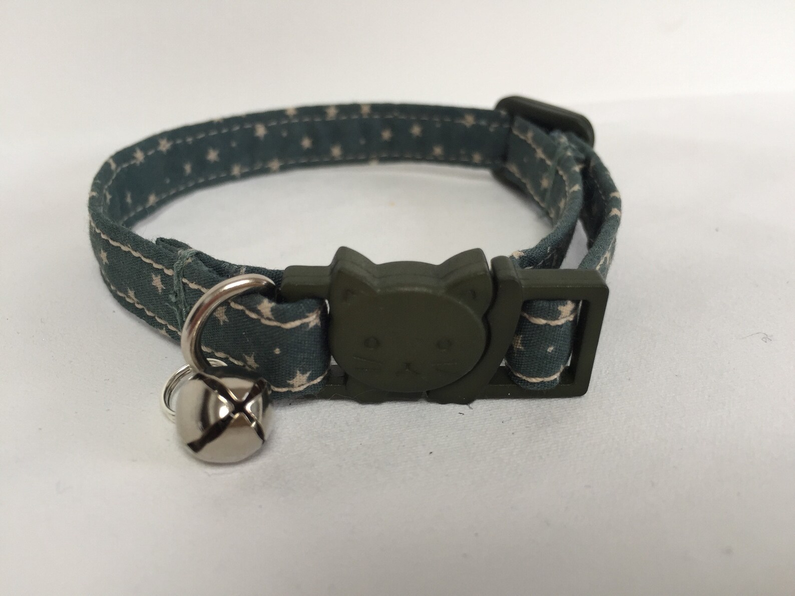 Boys Cat Collar Girl Cat Collar Kitten Collar Green Cat Etsy