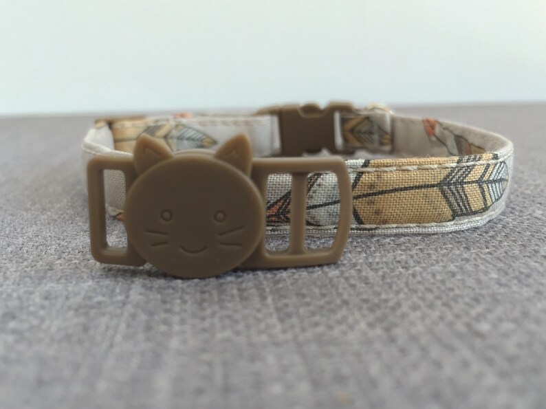 Cute Cat Collar Boy Collar Black Cat Collar Kitten Etsy UK