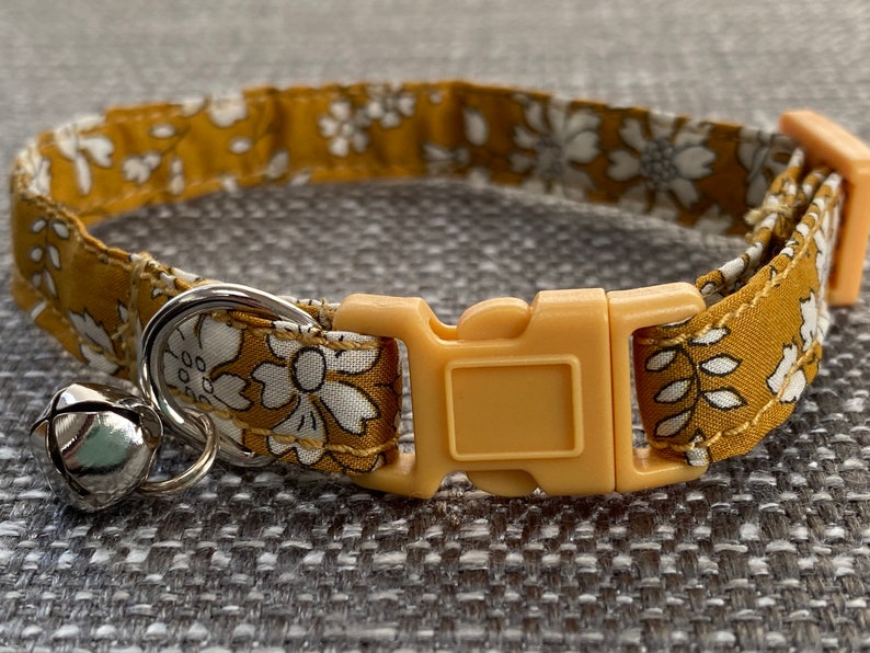 Girl Cat Collar Ombré Collar Kitten Collar Floral Collar Etsy UK