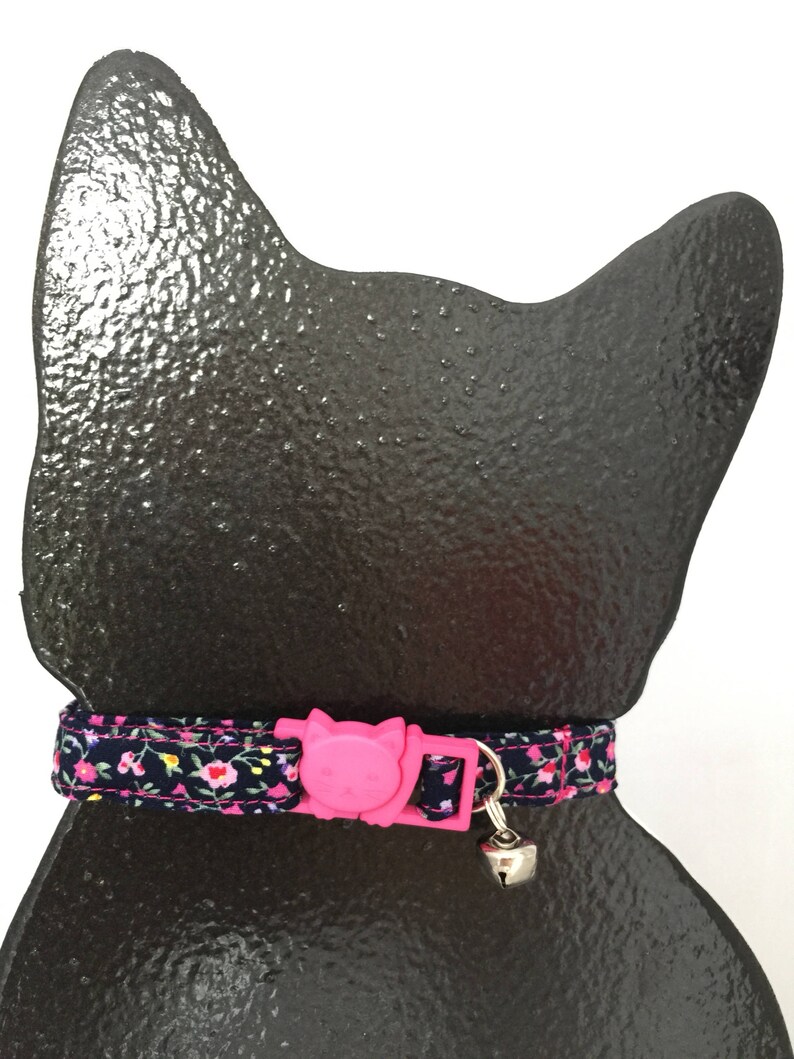 Girl Cat Collar Kitten Collar Adjustable Cat Collar Etsy UK