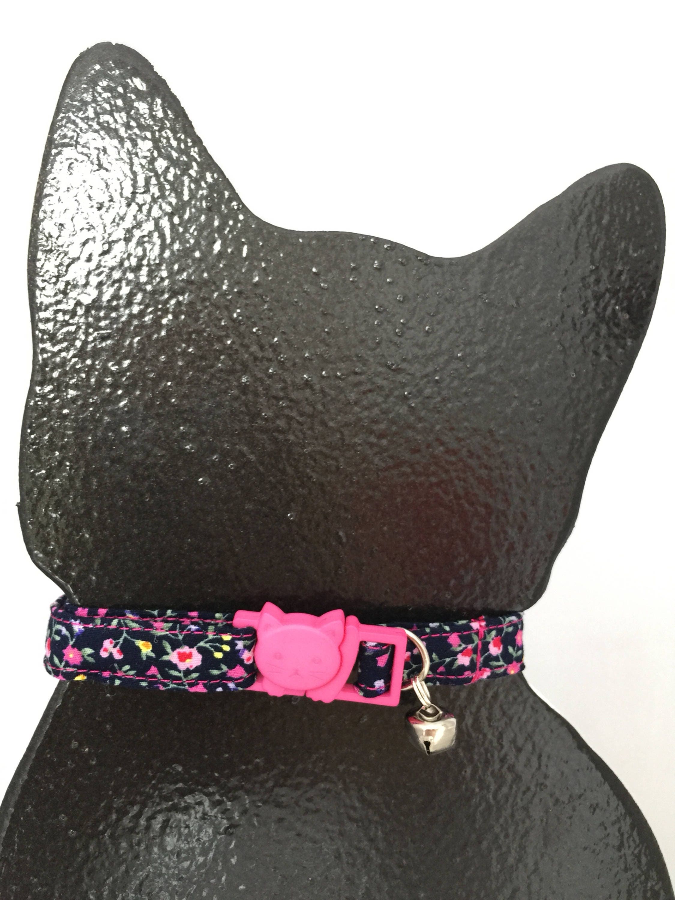 Girl Cat Collar Kitten Collar Adjustable Cat Collar Etsy