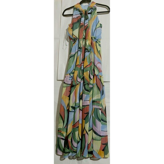 stripe maxi dress Women's Keep It Straight Navy Stripe Stretch Knit Maxi Dress | Size: M