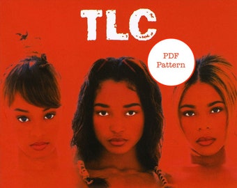 TLC Cross Stitch Pattern CrazySexyCool Album Cover Art PDF Download