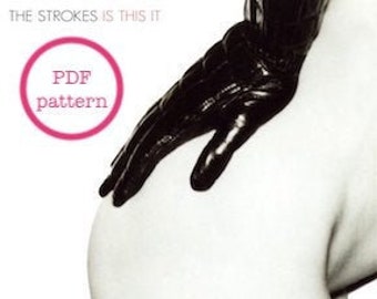 The Strokes Cross Stitch Pattern Is This It Album Cover Art PDF Download