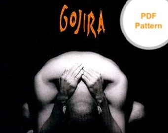 Gojira Cross Stitch Pattern Terra Incognita Album Cover Art PDF Download