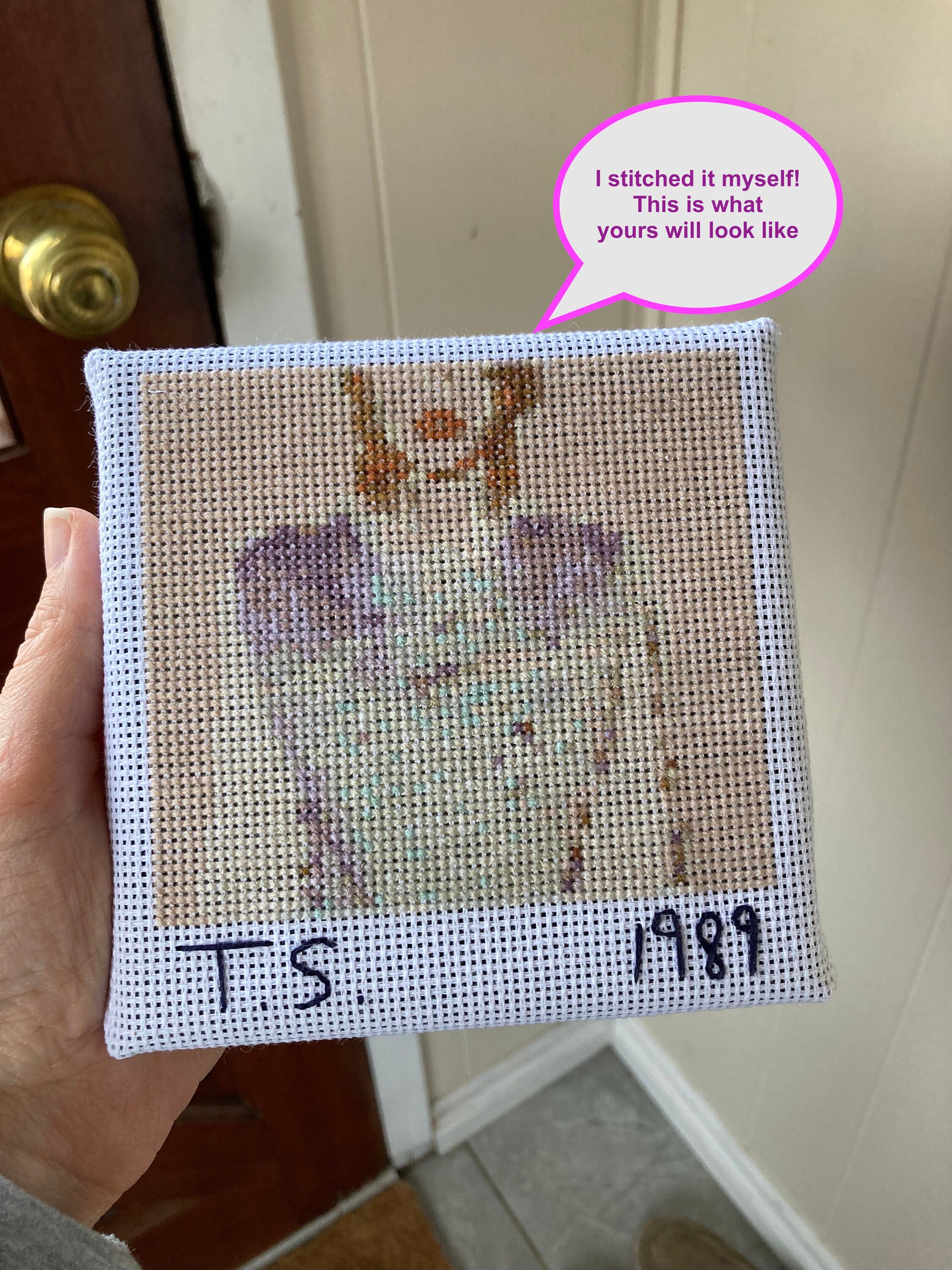 Taylor Swift Cross Stitch Pattern 1989 Album Cover Art PDF Etsy
