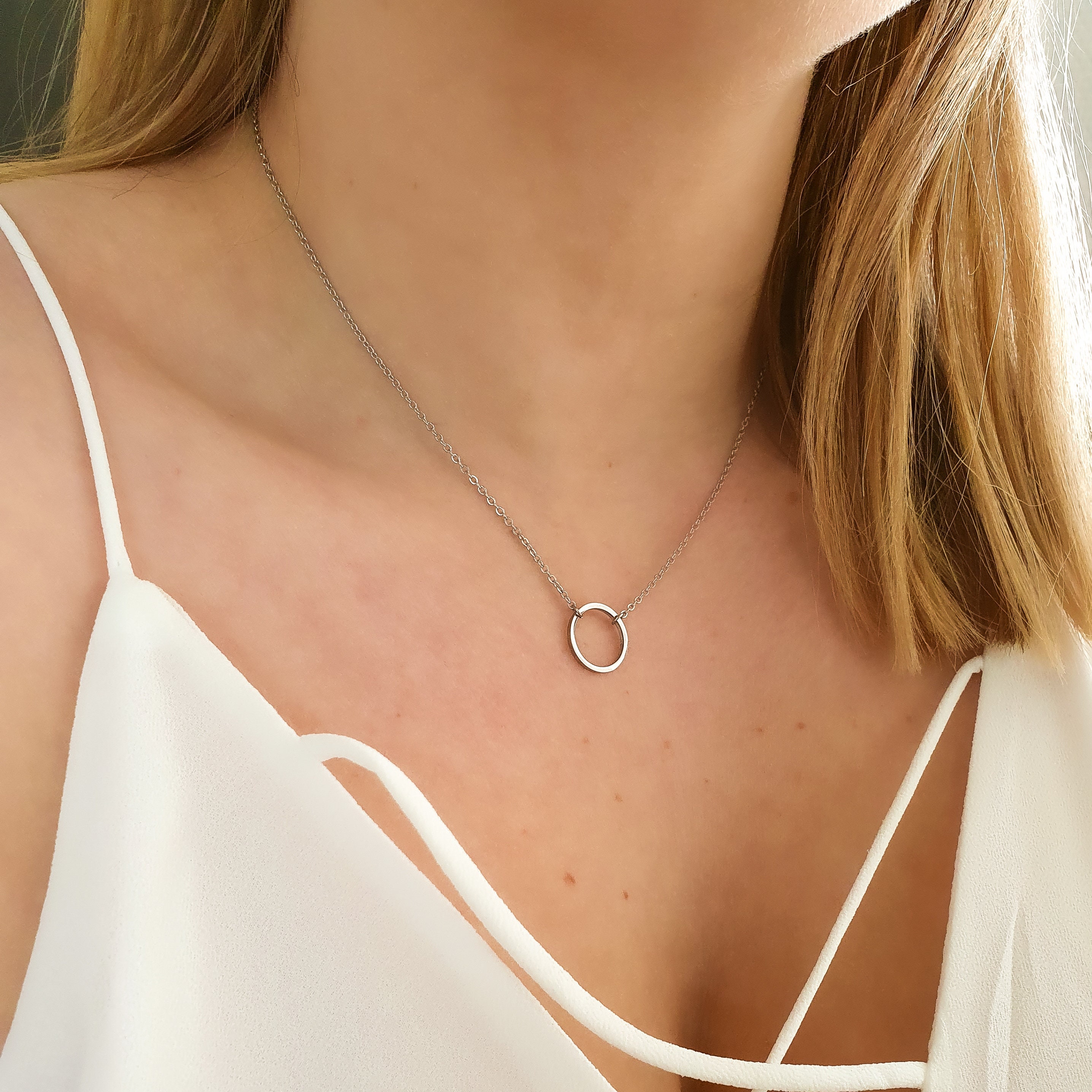 Collier enfant acier inoxydable cœur et étoile- Juste une envie