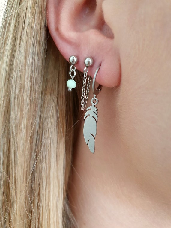 Surgical steel earrings best sale ireland