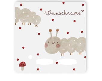 Protective film for the Toniebox 1 caterpillar scratch-resistant sticker, gift for children, Easter and Christmas, personalized