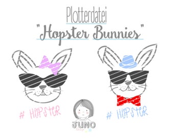 Plotterdatei "Hopster Bunnies"