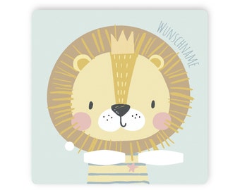 Protective film for the Toniebox lion Scandi, scratch-resistant sticker, gift for children and Christmas, personalized