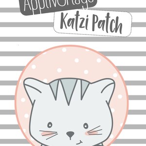 Applivorlage &quot;Katzi Patch&quot;