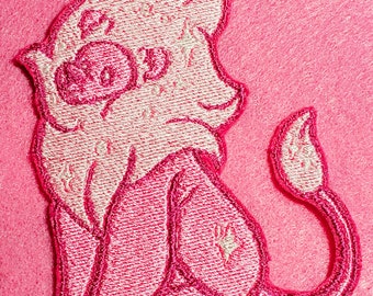 Lion iron on Patch