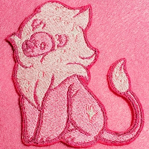 Lion iron on Patch