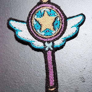 Star Vs. Wand Iron on Patch