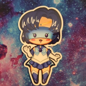 Clear Chibi Sailor Mercury Sticker