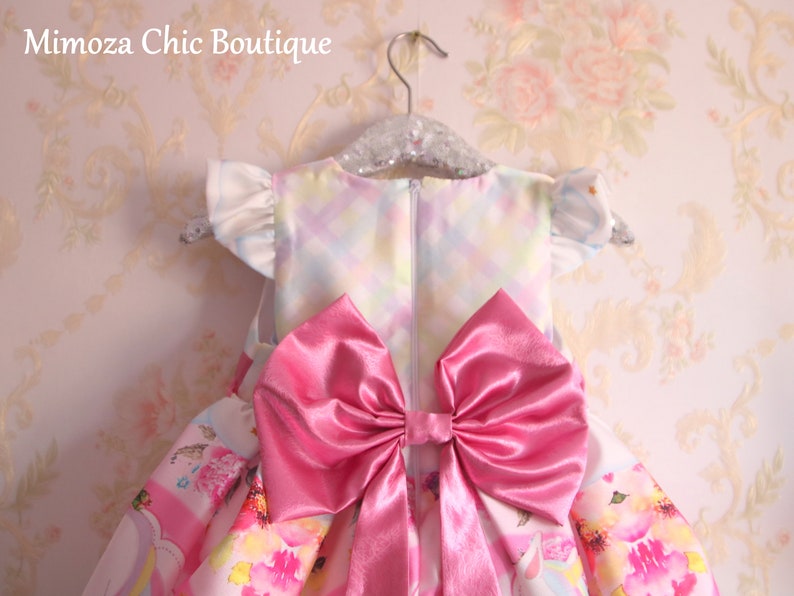 Unicorn Birthday Dress unicorn girls dress
