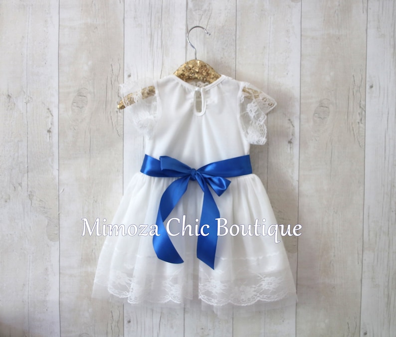 White Lace Dress White baby girl birthday dress infant girl Etsy