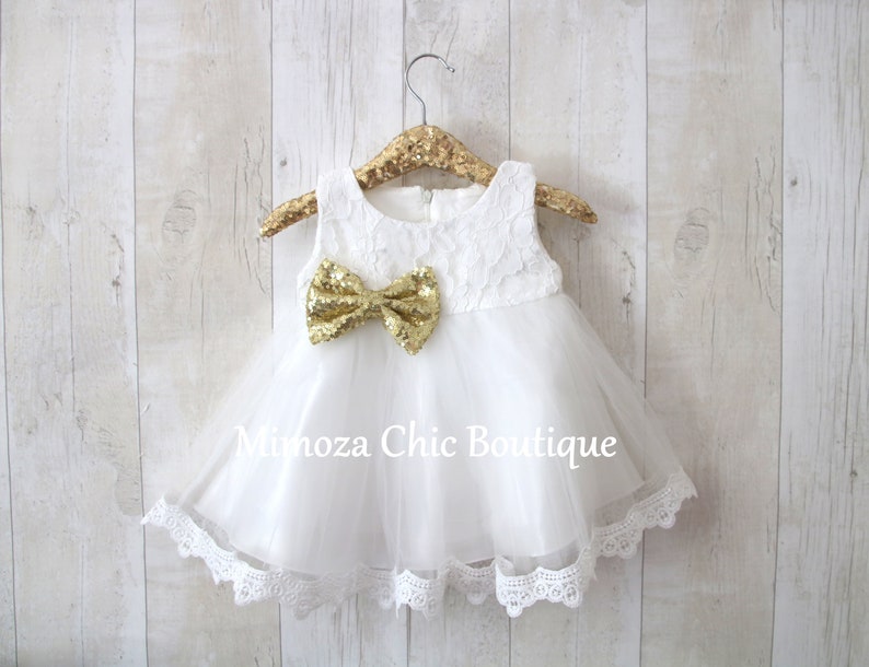 Baby Flower Girl Dress Christening Dress Etsy