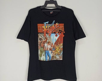 Vintage Capcom Final Fight Video Game T-shirt