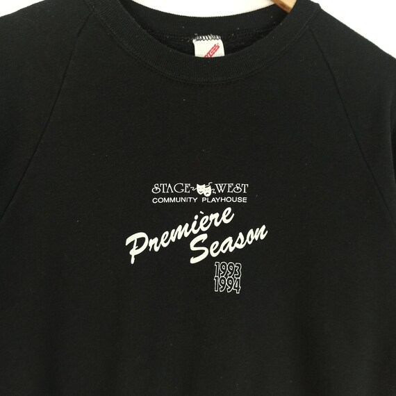 Vtg Stage West Community Playhouse Theater Arts Sweatshirt View 2