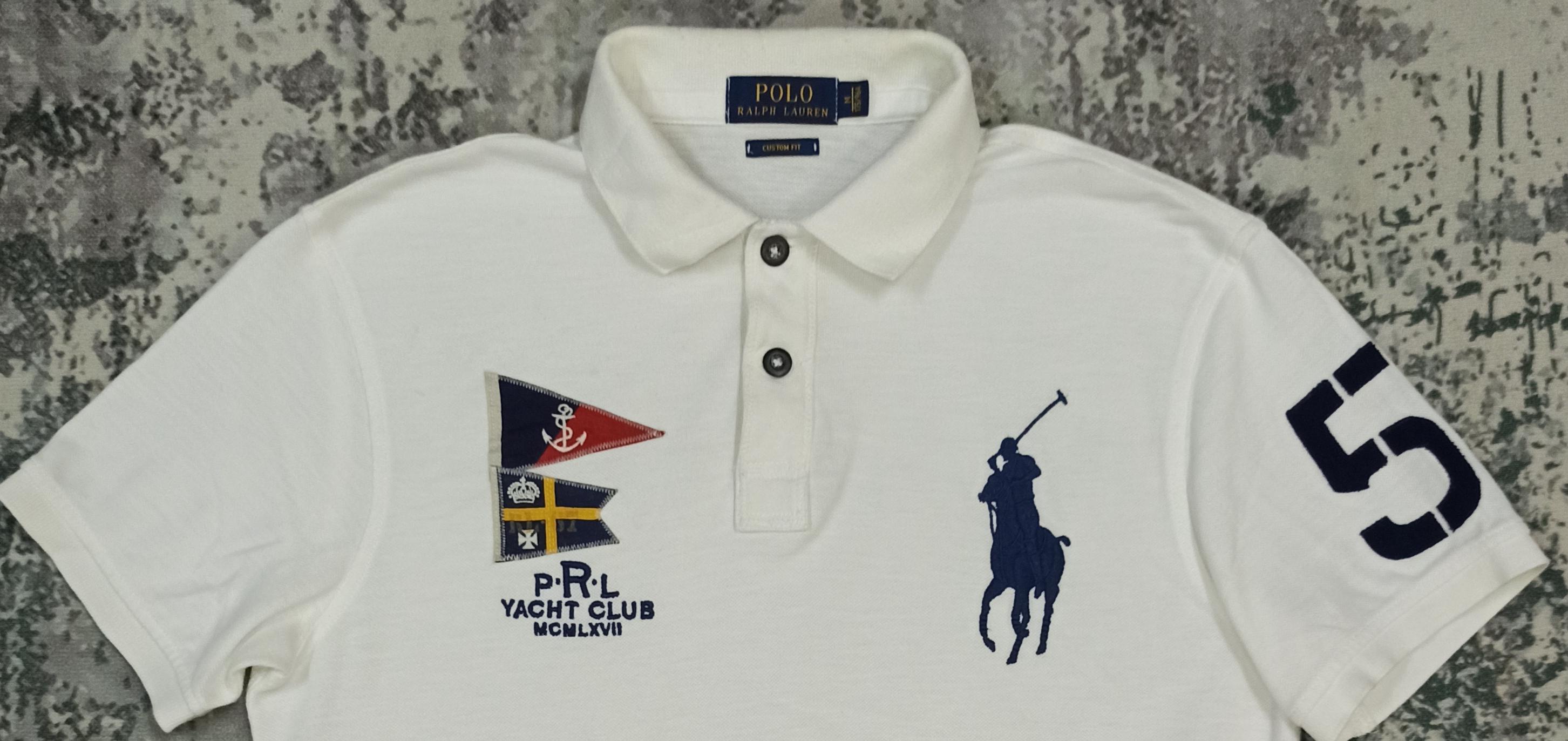 POLO RALPH LAUREN PRL CLUB ポロシャツ Lサイズ Vintage Polo T-Shirt PRL Club Polo Ralph Lauren #3 Big Pony | eBay