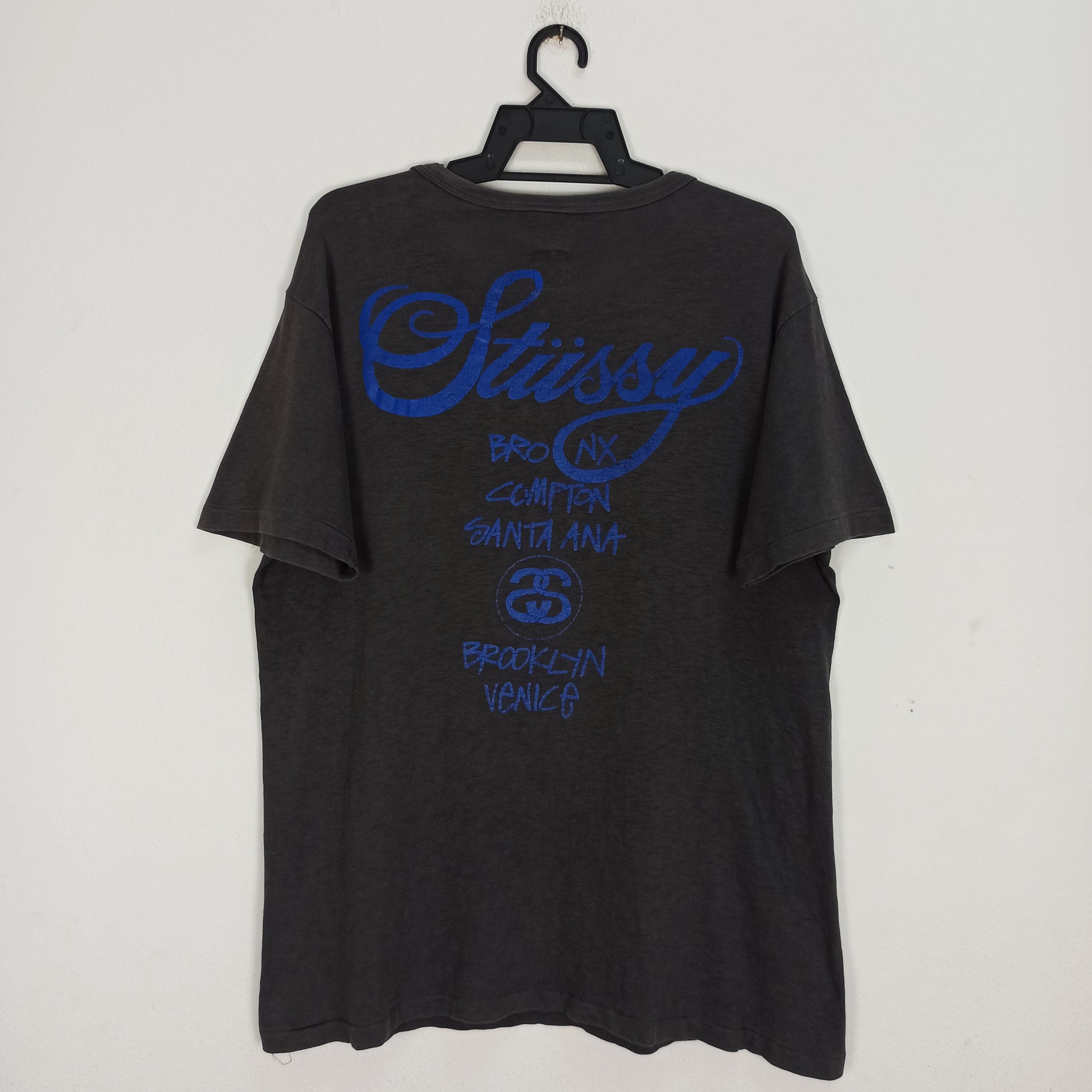 Vintage Stussy X Champion Tshirt Rare - Etsy