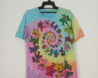 Rare Grateful Dead Band Dye Tee Promo Tshirt