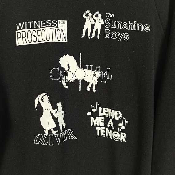 Vtg Stage West Community Playhouse Theater Arts Sweatshirt View 6