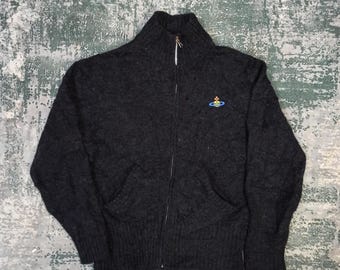 Vintage Vivienne Westwood Zip-Up Cardigan Knitwear