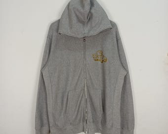 Sudadera con capucha y cremallera completa BAPE Milo All-Star gris X Gold A Bathing Ape