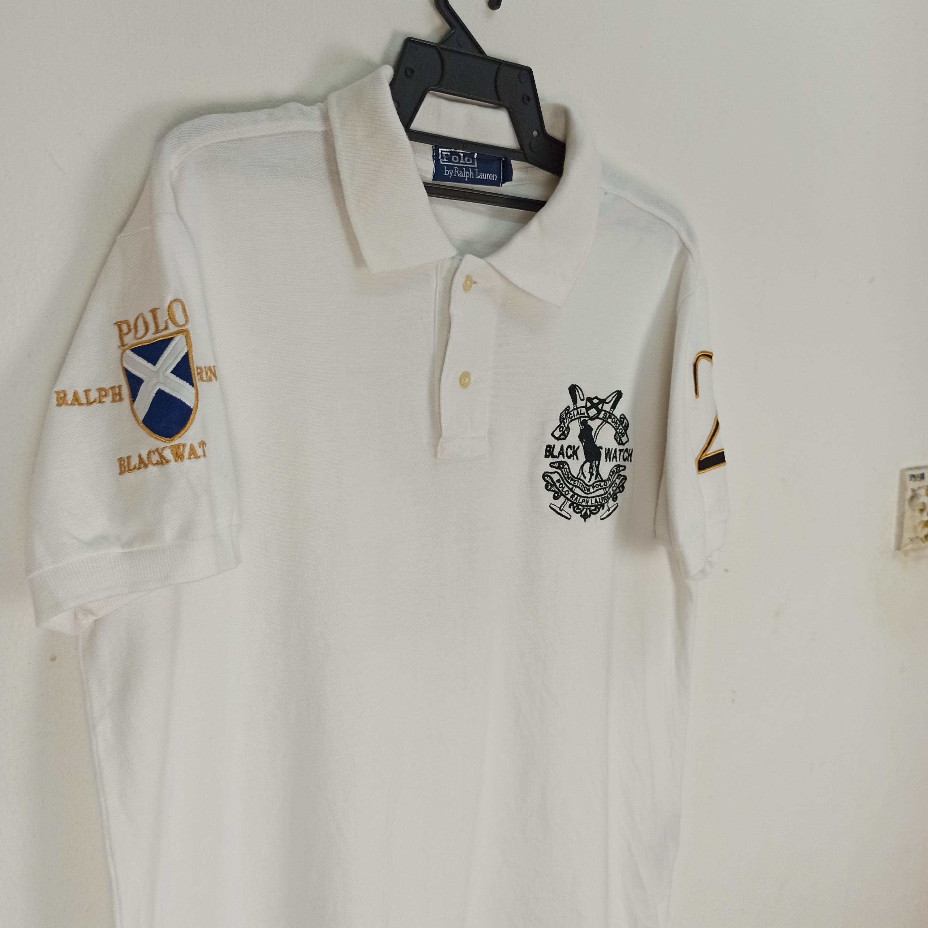 ヴィンテージ ポロ ラルフローレン ブラックウォッチ RRL ポロ Tシャツ 