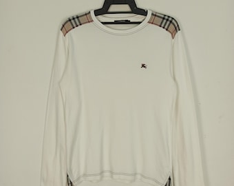 Rare Burberry Nova Check Long Sleeve Shirt - Etsy