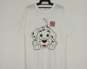 Vintage Movie Disney 101 Dalmatians promo Tshirt