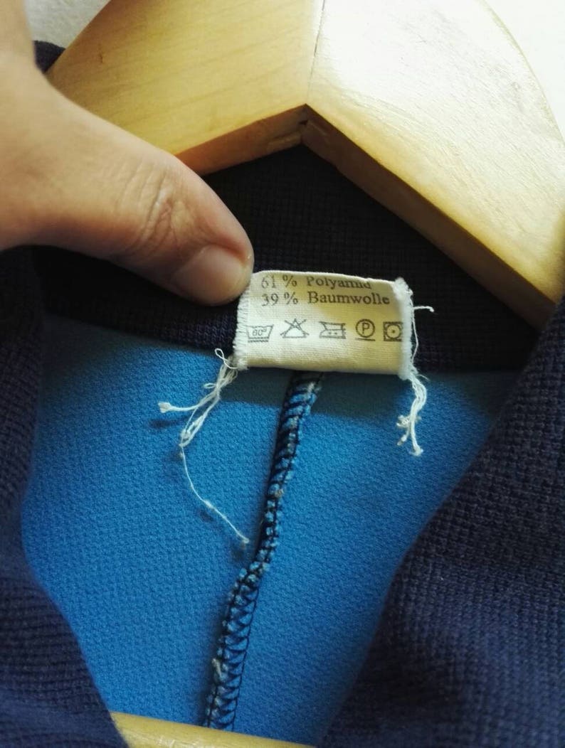 Vintage Army Germany Bundeswehr sweater zipper sweatshirt very rare ss264