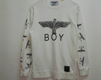 Sweatshirt BOY LONDON UK Big Logo Good Condition Used/Hip-hop/Japan/Usa (code 1)