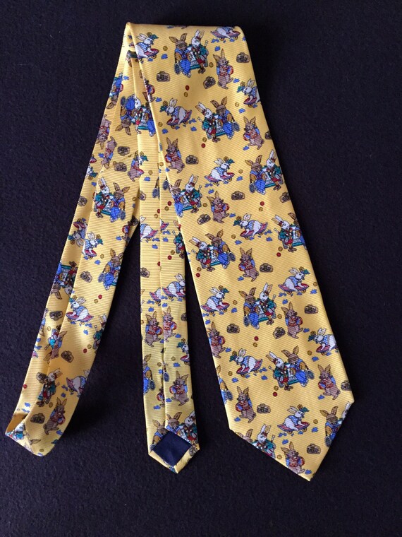 PROCHOWNICK Genuine SILK DESIGNER Vintage Tie- Fam
