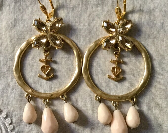 FRENCH VINTAGE Great EARRINGS Paris France Haute Couture - Etsy France