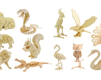 3d Wooden Puzzles Etsy