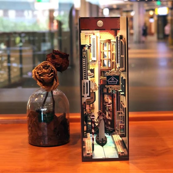 Book Nook Voyage à Venise – Maquette 3D En Bois – Tonecheer – Beige – Kit Miniature