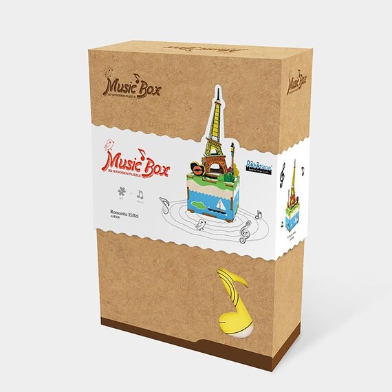 Wooden music box kits deals