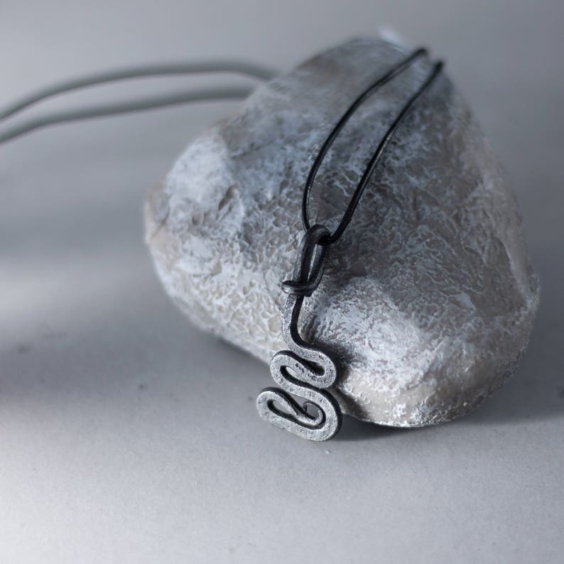 Metal Hand Necklace Blacksmith Zinc Plating Rust Etsy